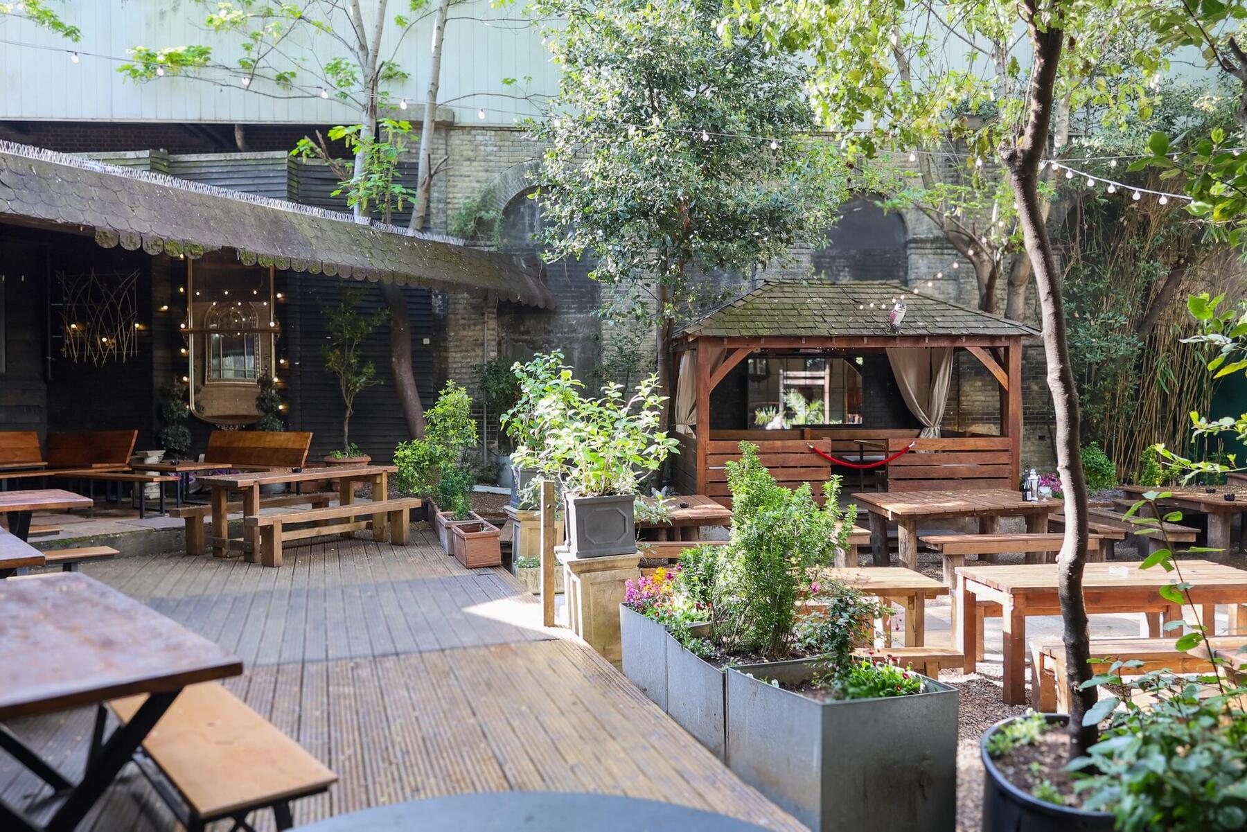Cue Point’s spread at Garden Bar